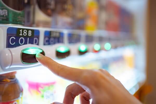 飲料自動販売機のイメージ