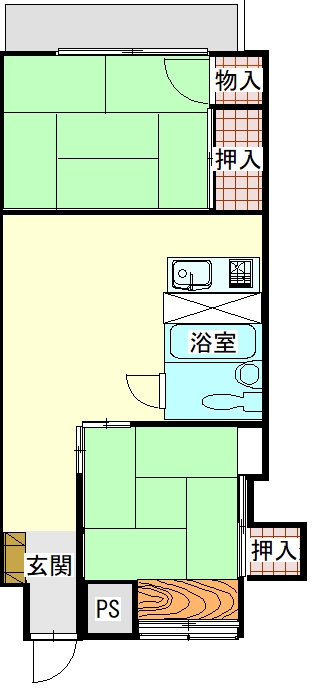 ヴィラ椿五号館　7階画像4枚目
